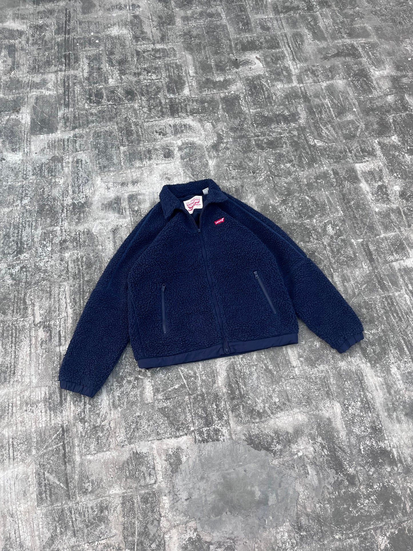 Vintage Levi's Fleece Jacket ( Rare Find ) (L)