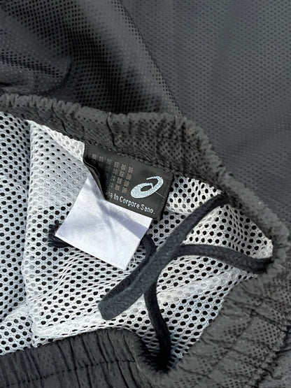 Vintage Black Asics Baggy Trackpants (S)