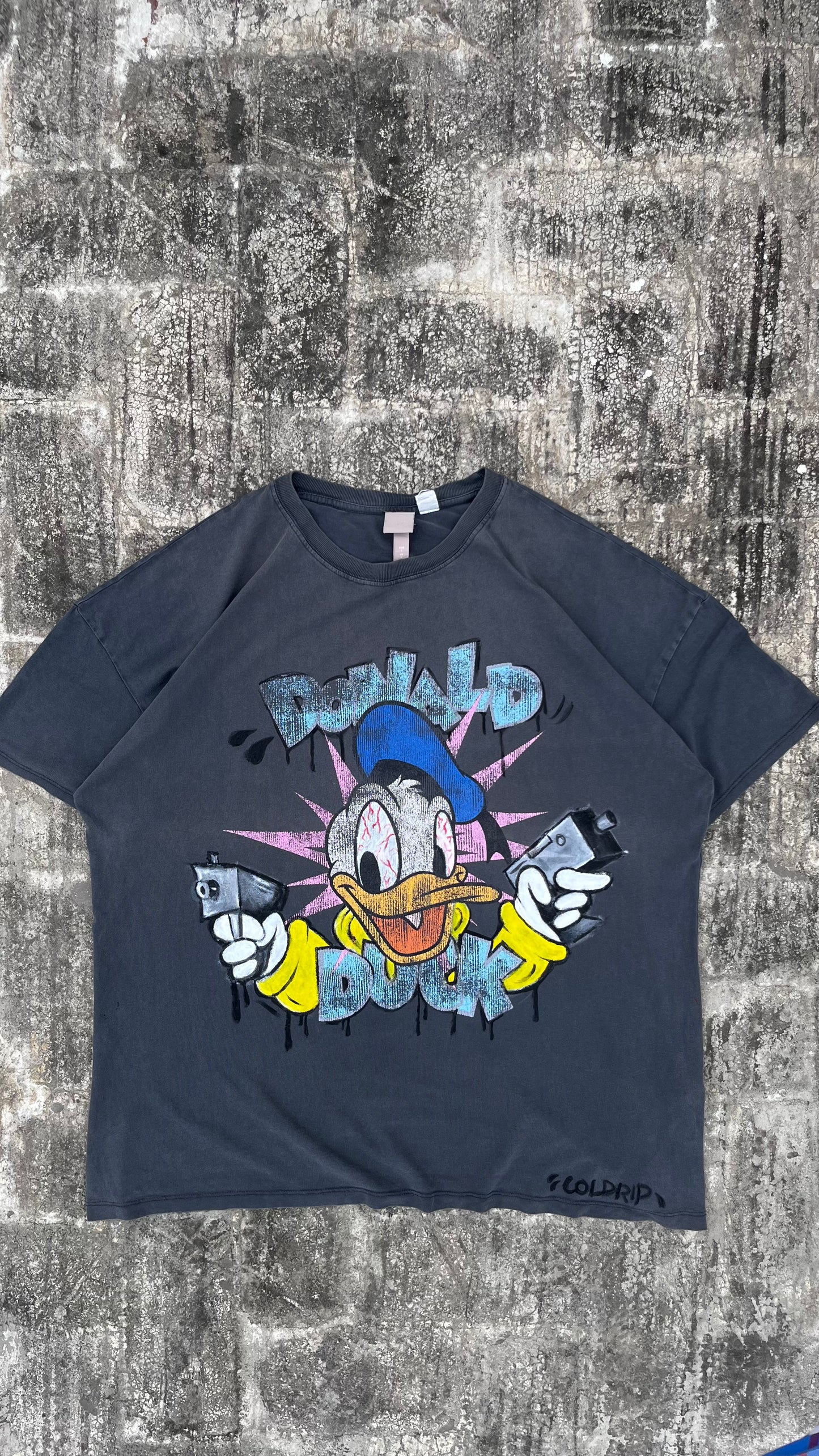 Vintage custom Donald duck tee