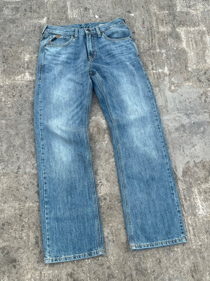 M2 Loop Lock Relaxed Bootcut Jeans (32)