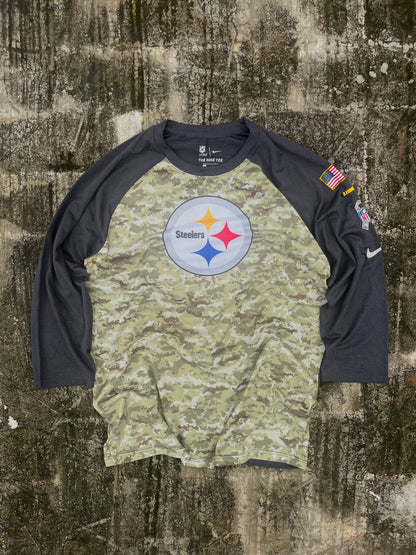 Vintage Nike NFL Steelers Long Sleeves Tee (S/M)