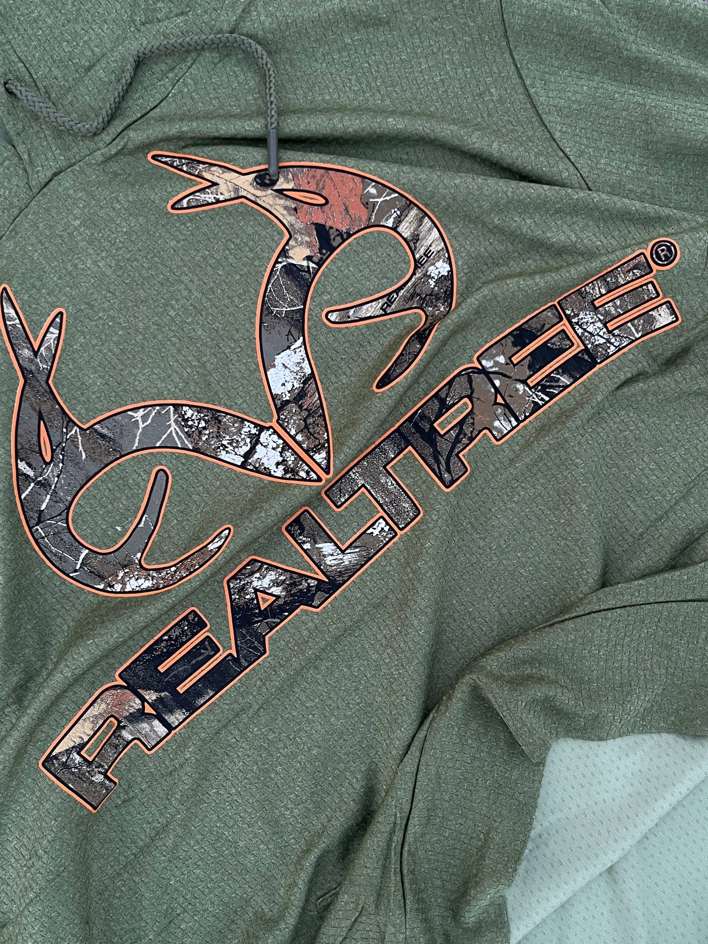 Vintage Realtree Jersey Hoodie (L)
