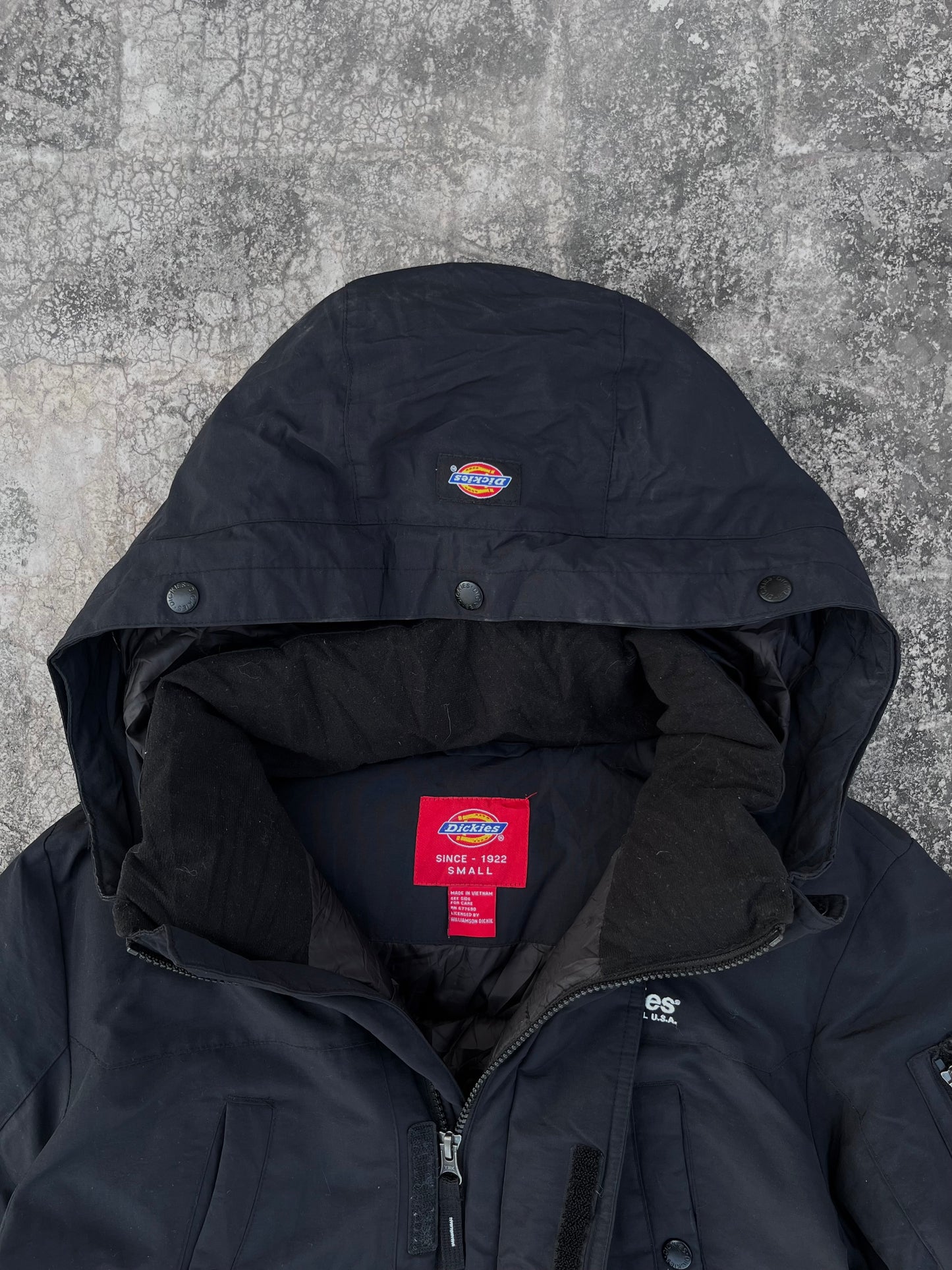 Vintage Dickies Duck Down Long Puffer Jacket (S)