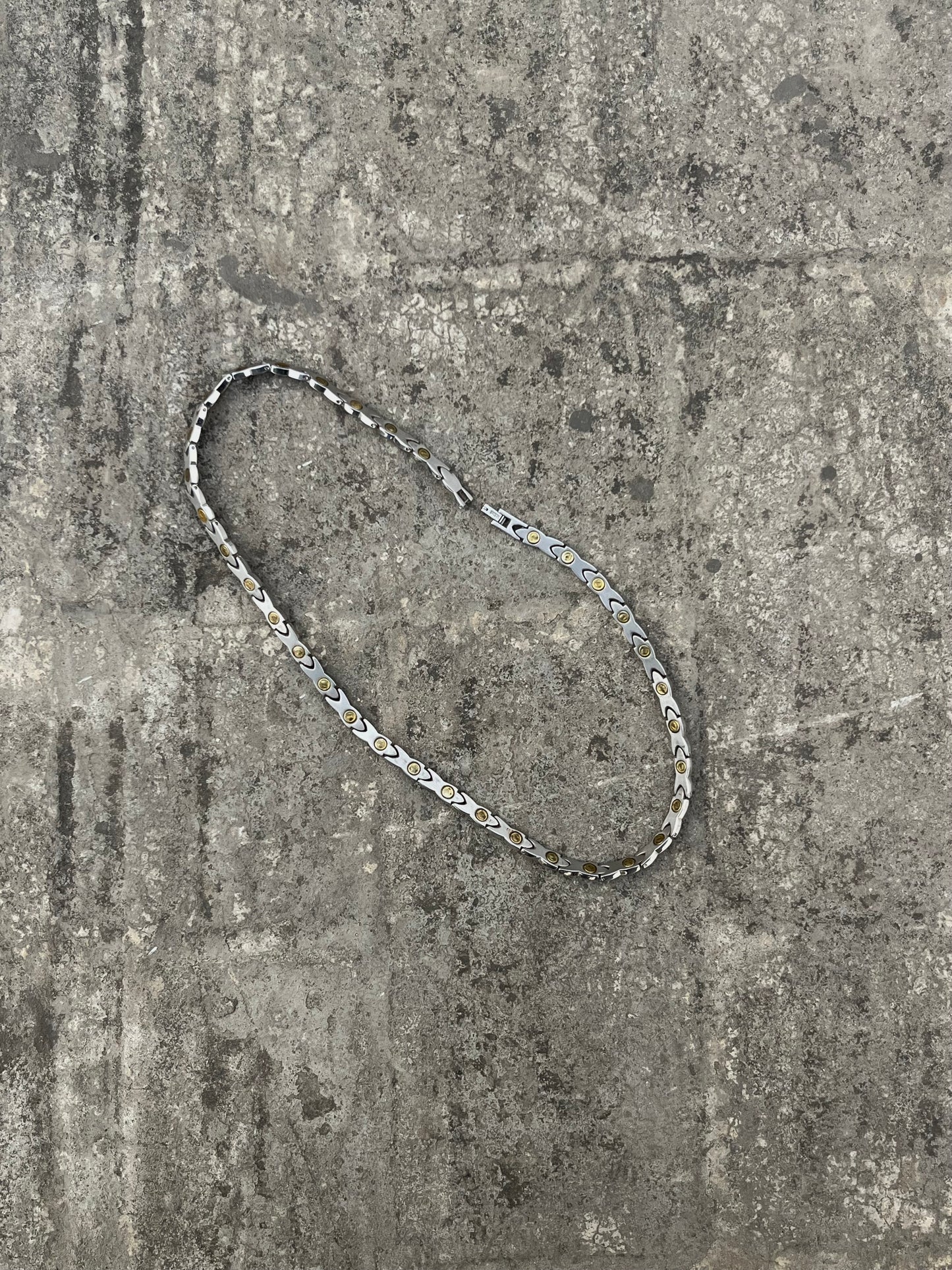 Vintage Magnetic Silver Chain