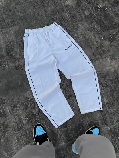 Champion White Trackpants (M)