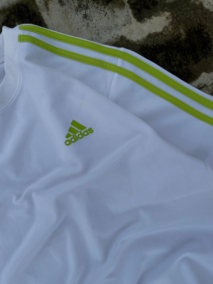 Vintage Adidas Lime-White Jersey (S)