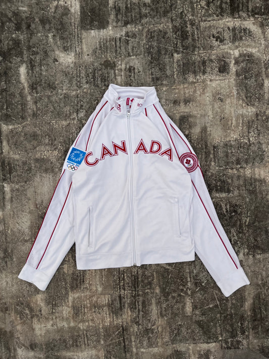 Roots Olympics Canada 2004 Vintage Windbreaker (M)