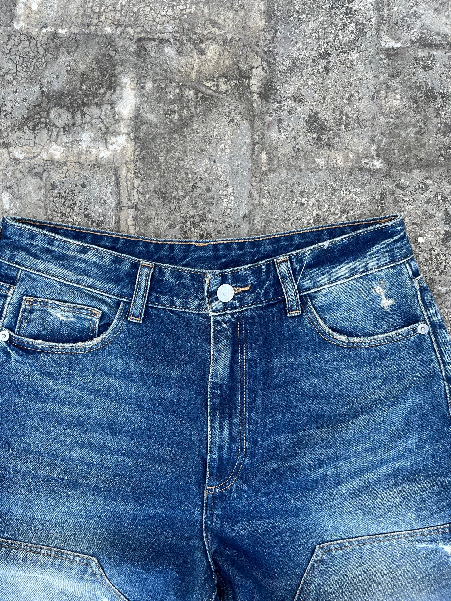 Vintage Kiabi Relaxed Fit Carpenter Jeans (30)
