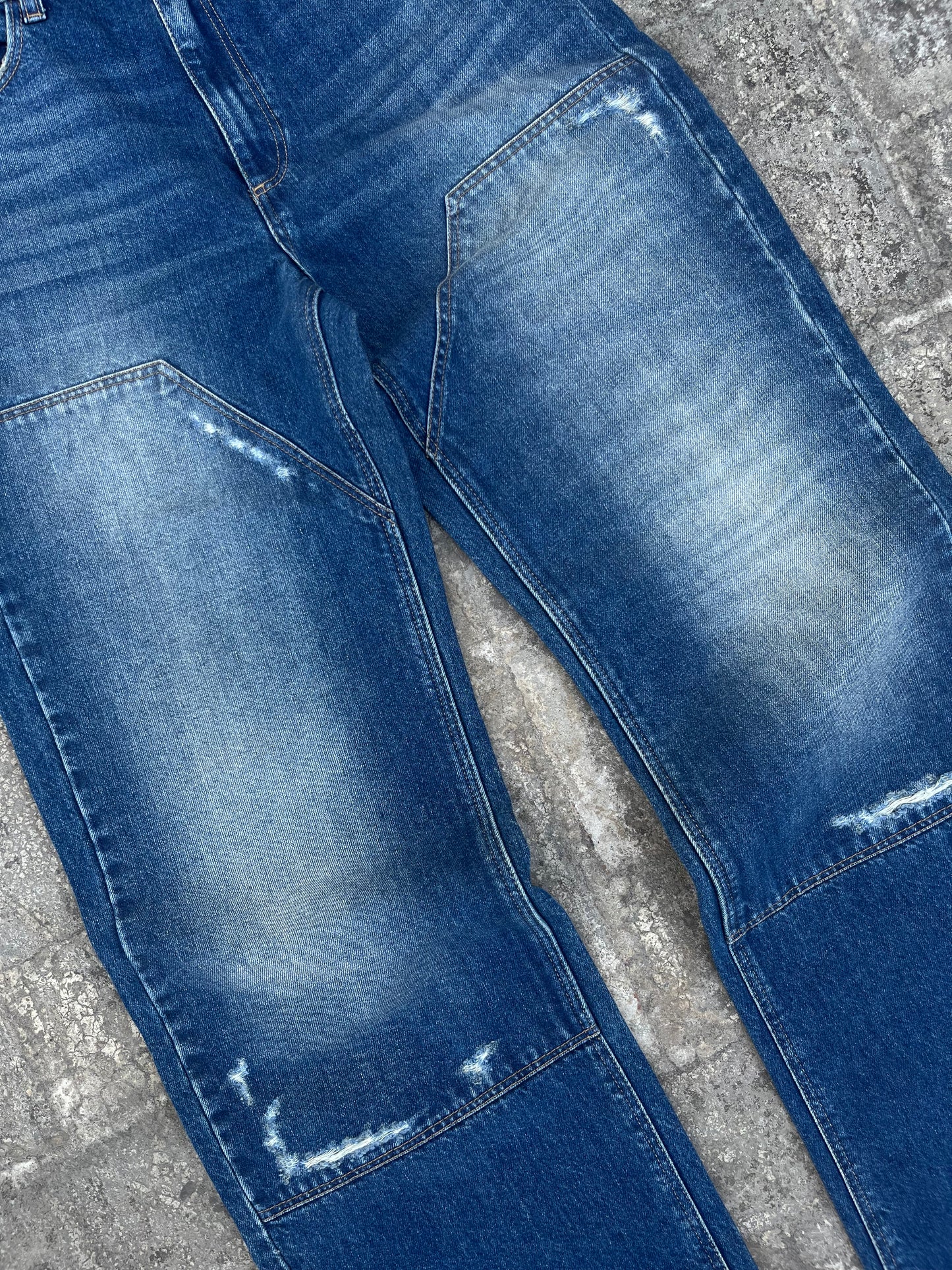 Vintage Kiabi Relaxed Fit Carpenter Jeans (30)