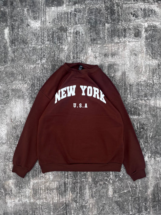 Shein New York Oversized Sweatshirt (M/L)