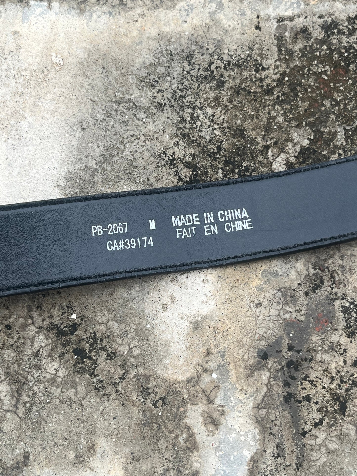 Big Boss Leather Belt
