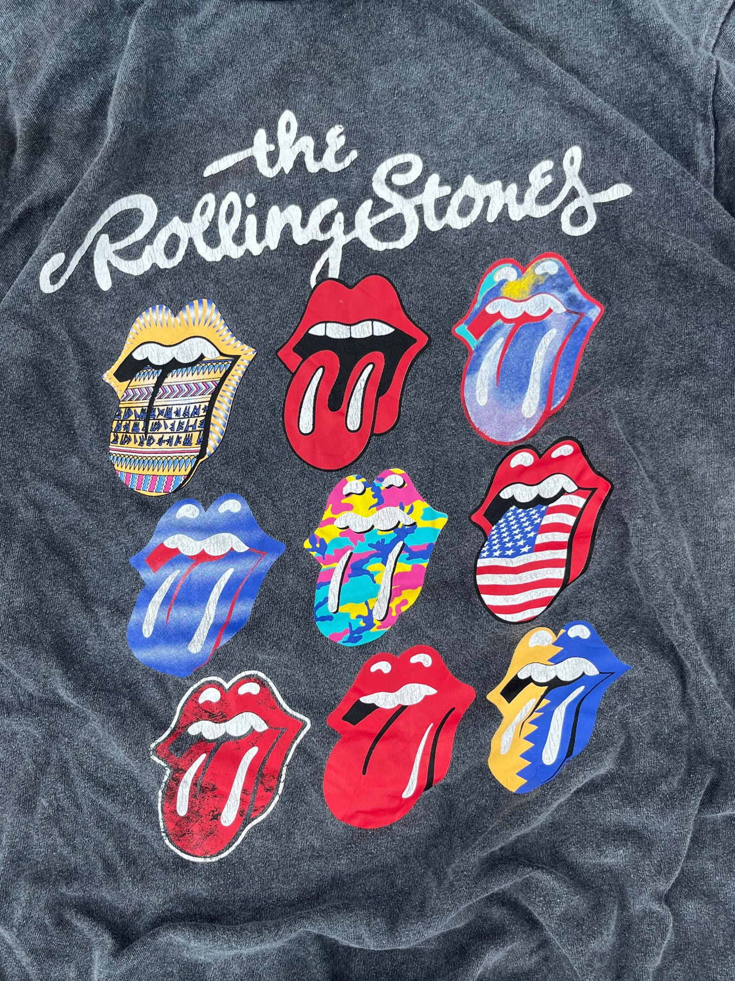 The Rolling Stones Stone washed Tee (M)