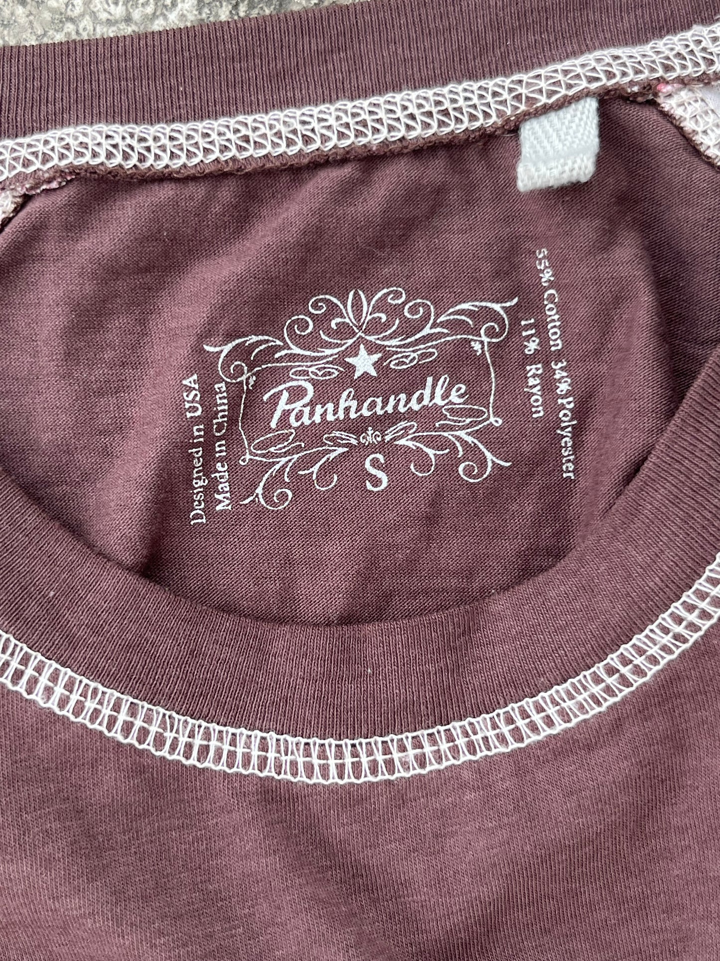 Y2K Panhandle Rodeo Island Women's Top (S/M)