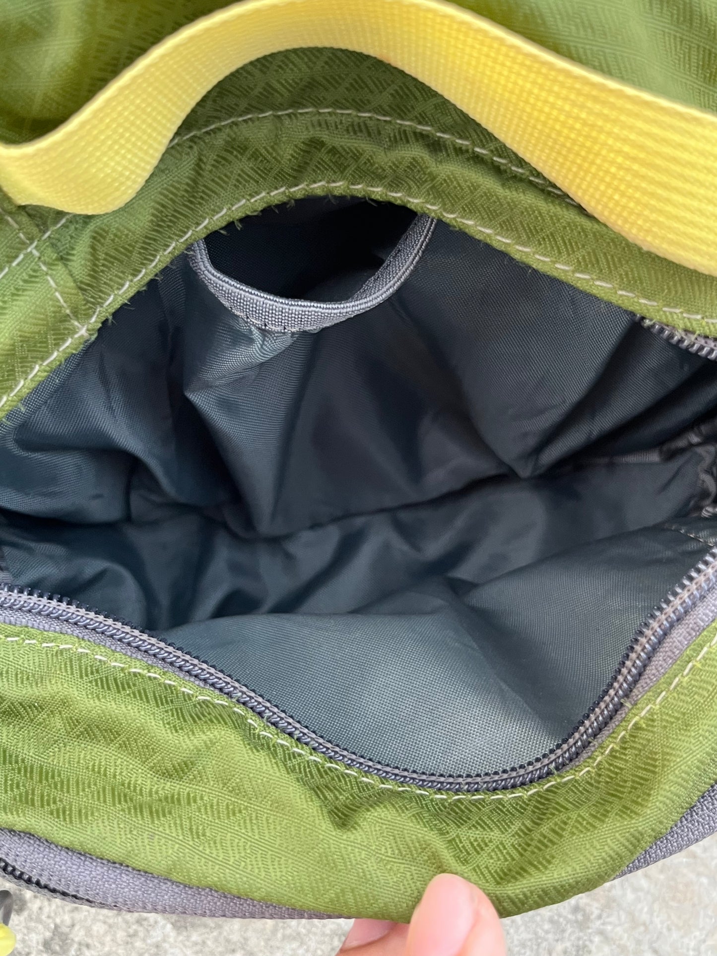 The North Face Outdoor Green Nylon Tech Backpack in Great condition