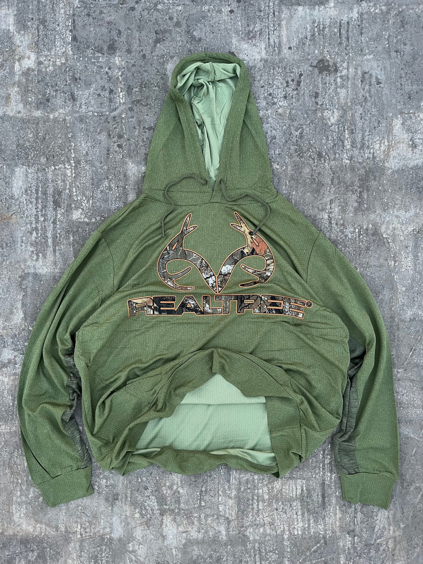 Vintage Realtree Jersey Hoodie (L)