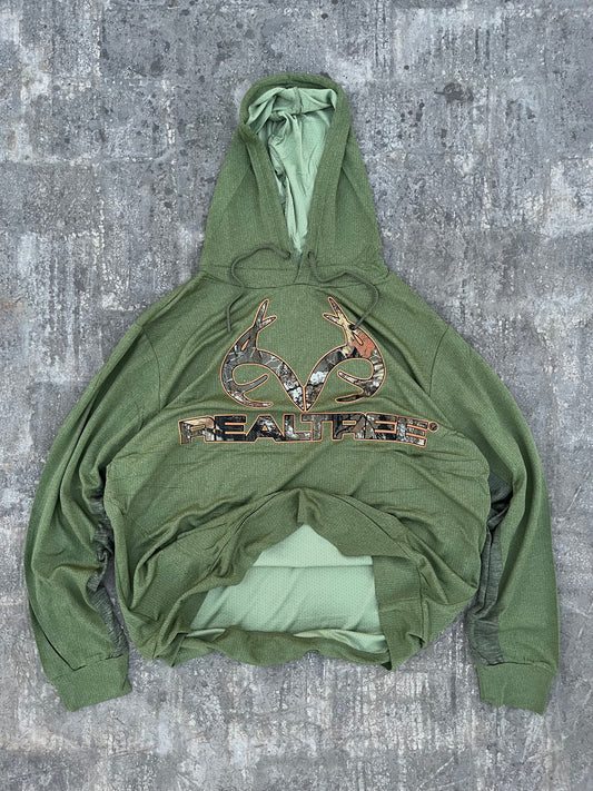 Vintage Realtree Jersey Hoodie (L)