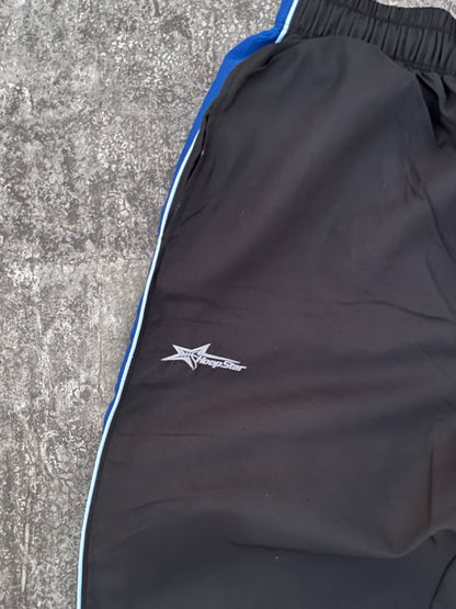 MIWA Black and Blue Trackpants (M)