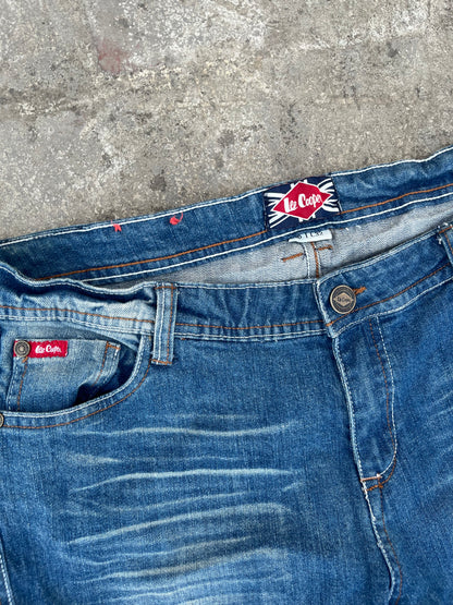 Lee Cooper Bootcut Blue Denim Jeans (35)