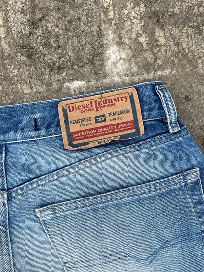 Vintage Diesel Straight Baggy Fit Jeans (32)