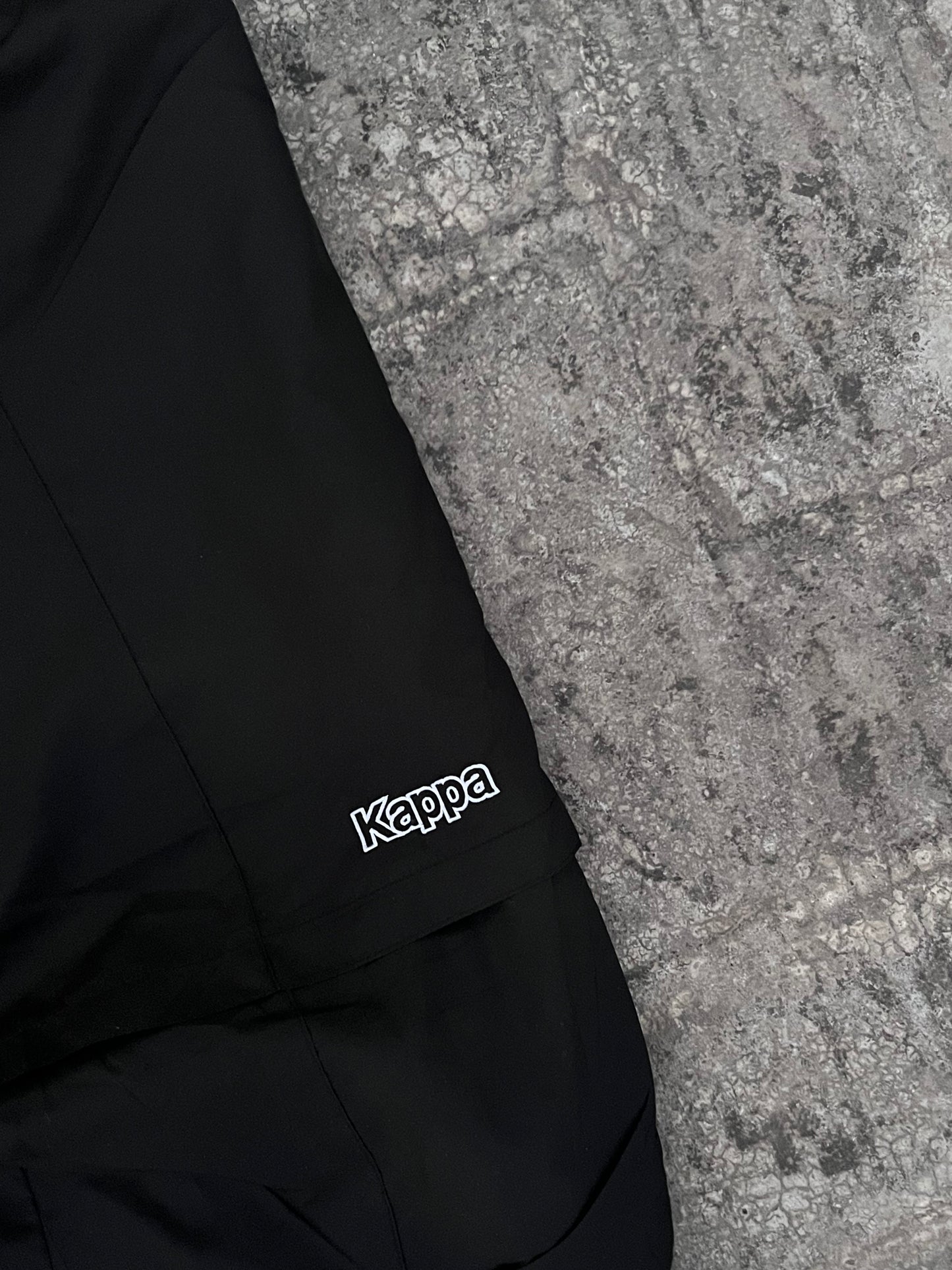 Kappa Black Trackpants (L)