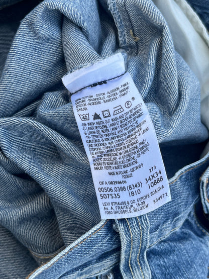 Levi's 506 Straight Standard Fit Jeans (34)