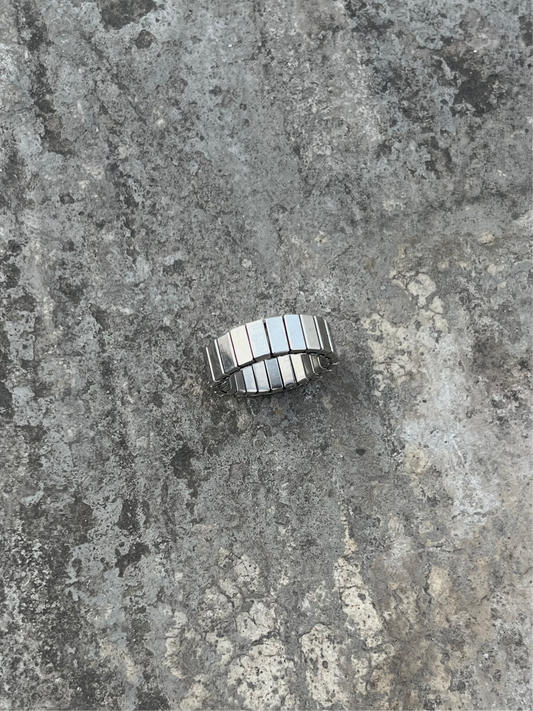 Vintage Elastic Silver Ring