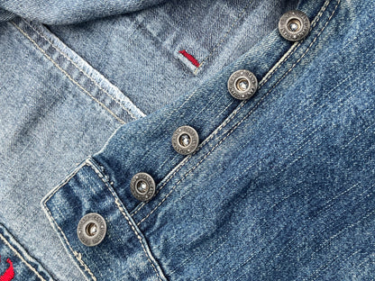 Vintage Tuttane Embroidery Baggy Jeans (34)