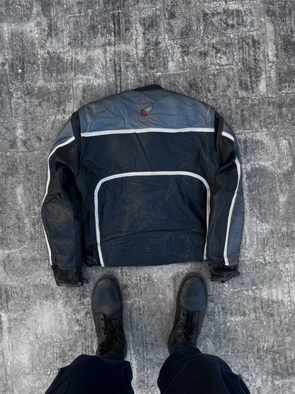 Joe Rocket Vintage Leather Biker Jacket (M)