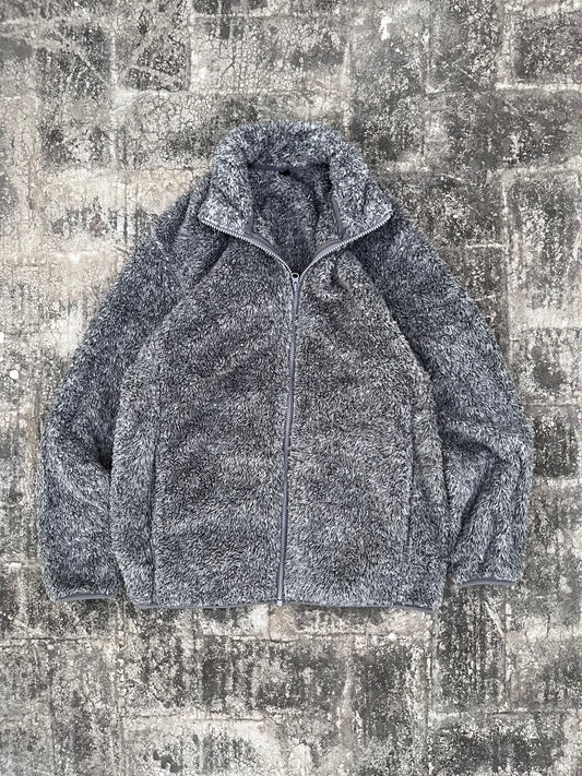 Uniqlo Grey Fur Fleece Zipper (M/L)
