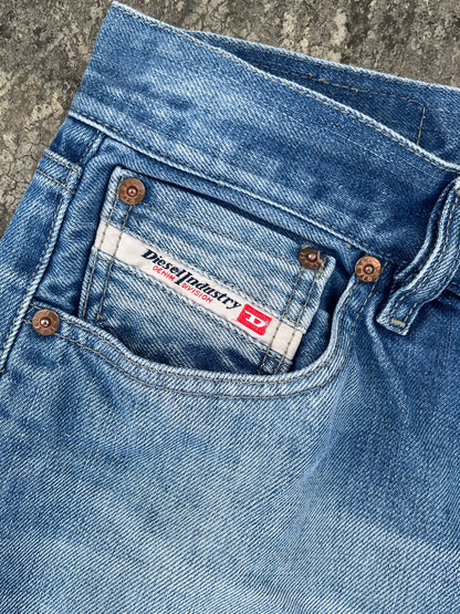 Vintage Diesel Straight Baggy Fit Jeans (32)