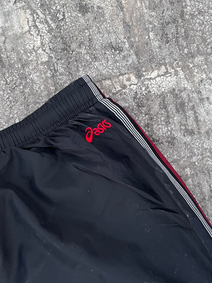 Asics Trackpants Red Stripes (L/XL)