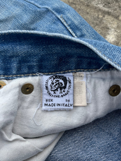 Vintage Diesel Straight Baggy Fit Jeans (32)