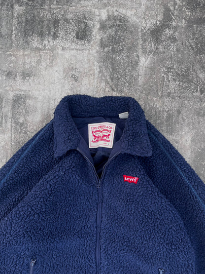Vintage Levi's Fleece Jacket ( Rare Find ) (L)
