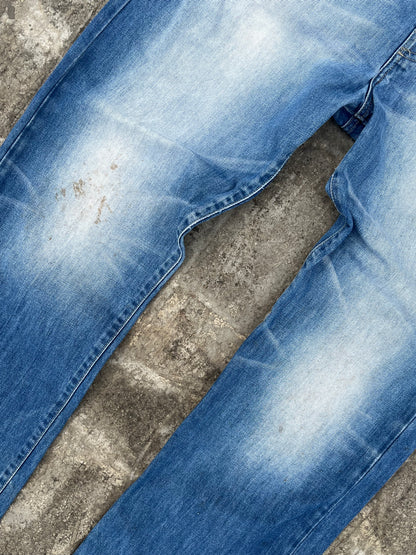 Vintage Diesel Straight Baggy Fit Jeans (32)
