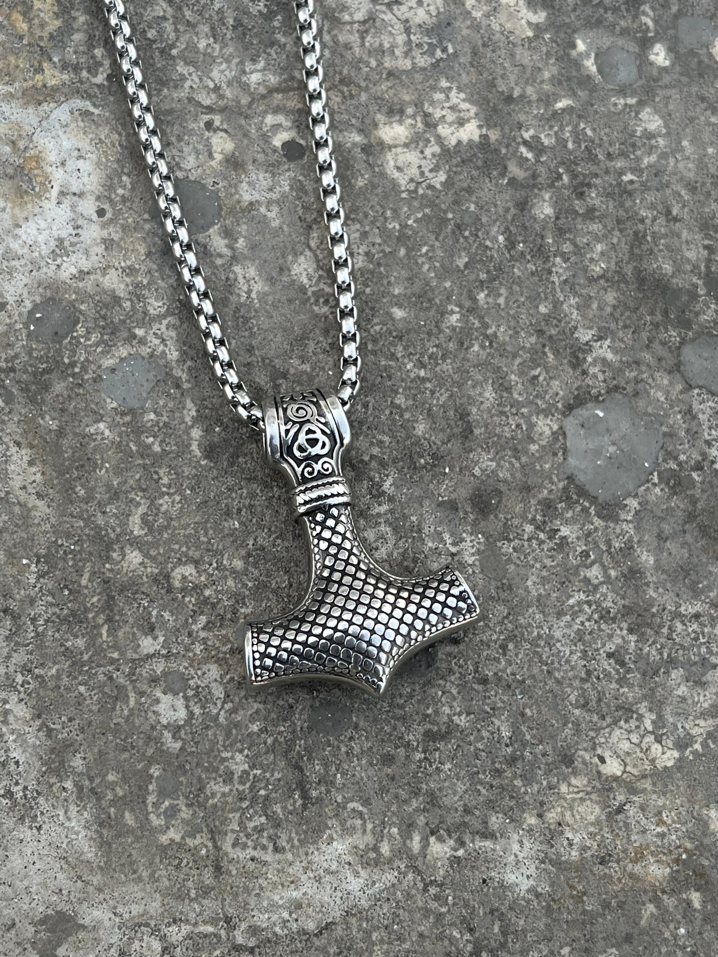 Mythic Thor's Hammer Heavy Metal Pendant