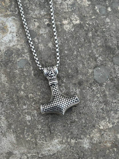 Mythic Thor's Hammer Heavy Metal Pendant