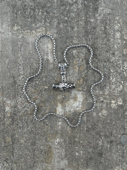 Mythic Thor's Hammer Heavy Metal Pendant