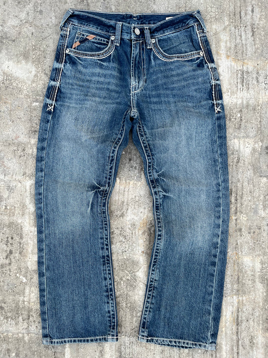 Vintage M2 Loop Lock Relaxed Bootcut Jeans (30)