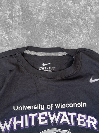 Nike Dri Fit University of Wisconsin White-Water Tee (S)