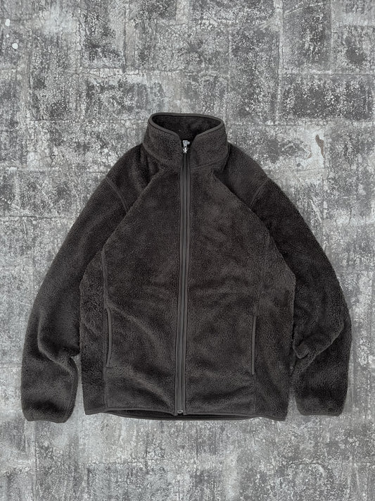 Uniqlo Dark Grey Fur Fleece Zipper (M)