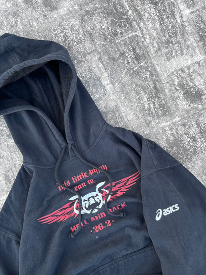 Stone Washed Asics Hoodie (M/L)
