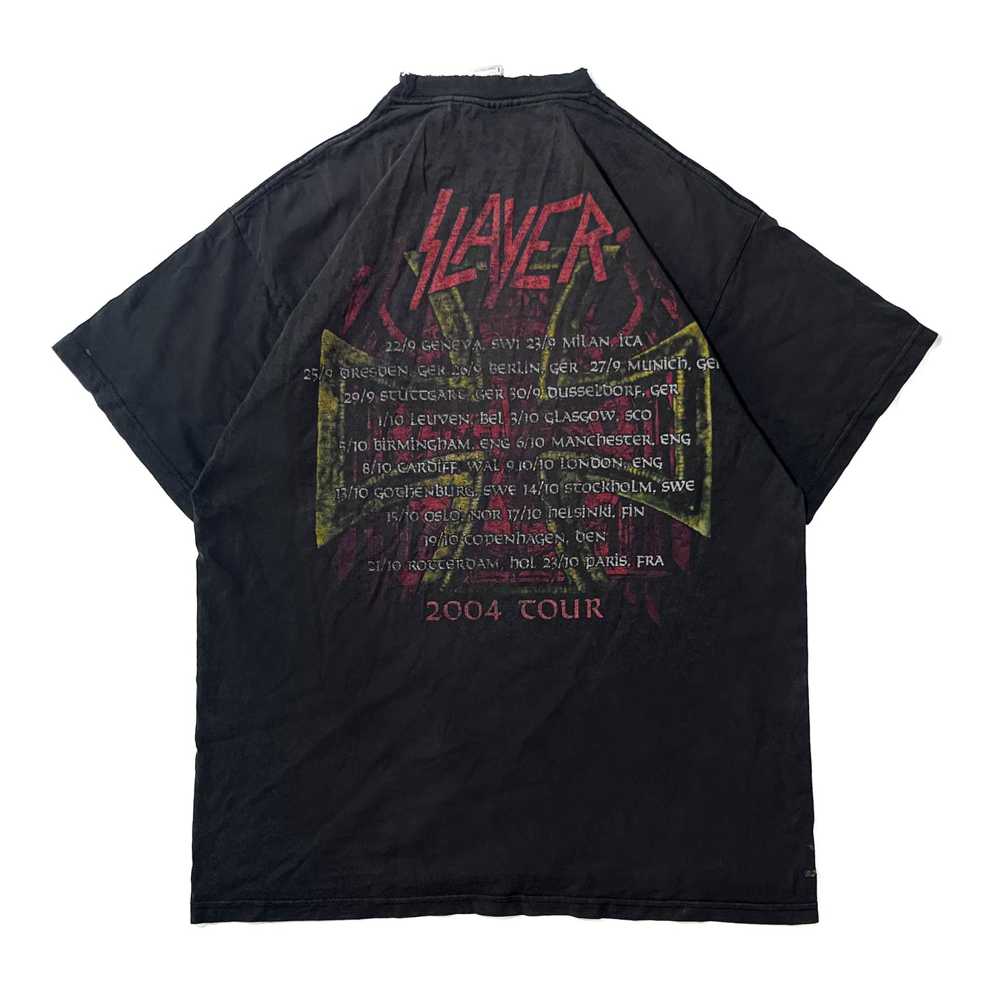 Vintage Slayer 2004 Tour Tee - Super rare (M/L)