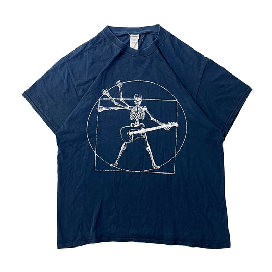 Skeleton Guitarist Graphic Tee (M)