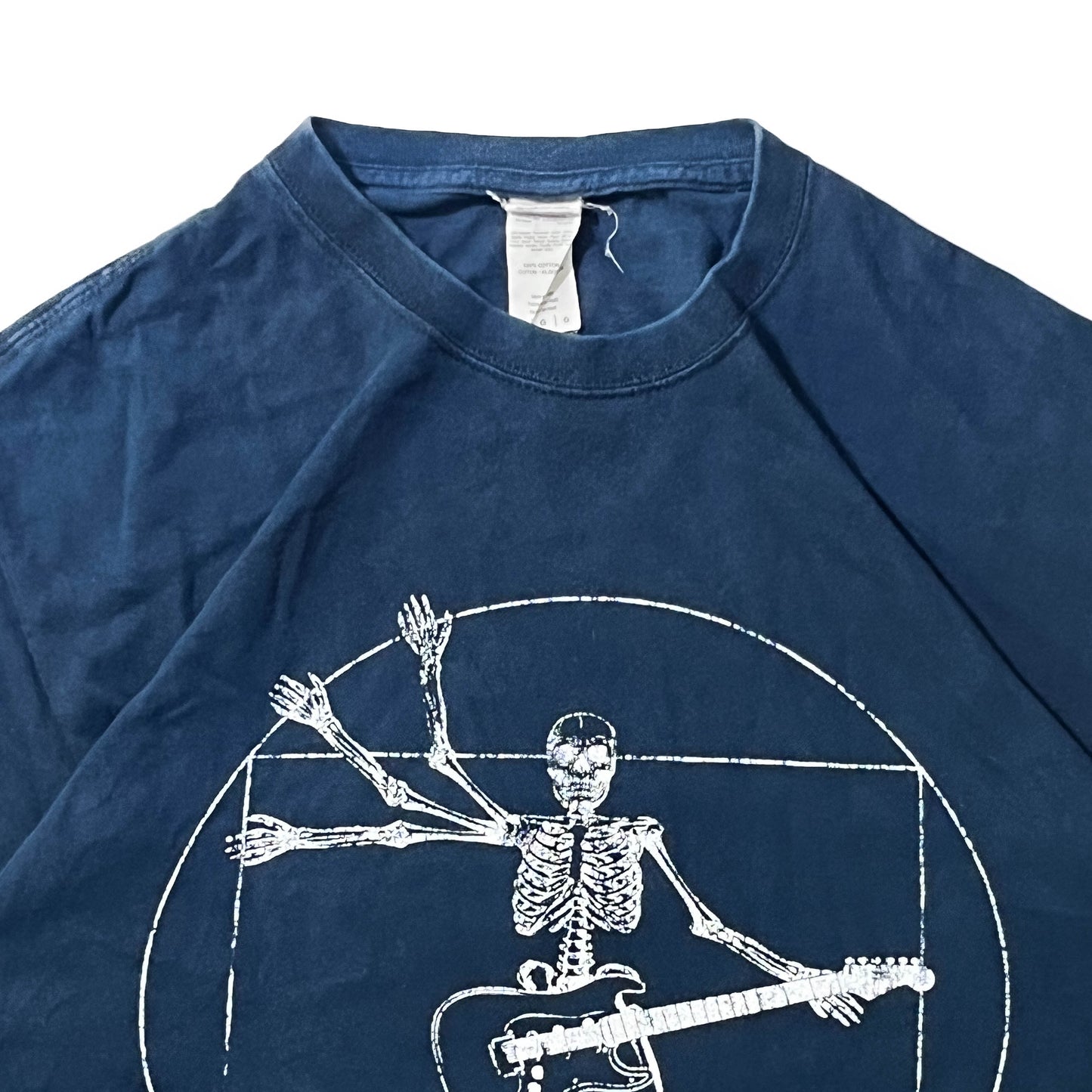 Skeleton Guitarist Graphic Tee (M)