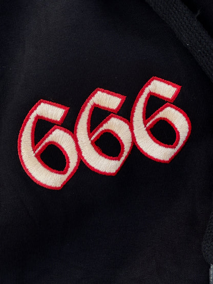 West Coast Choppers Chapel "666" Sleeveless Hoodie (M)