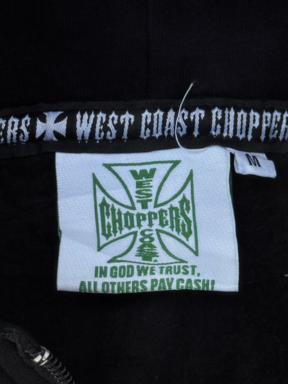 West Coast Choppers Chapel "666" Sleeveless Hoodie (M)