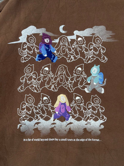 Once Upon a Time Embroidery Hoodie (L/XL)
