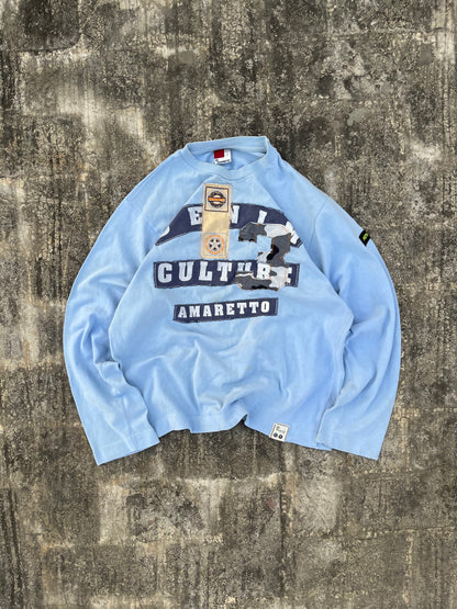 Light Blue Culture Amaretto Full Sleeves Tee (S/XS)