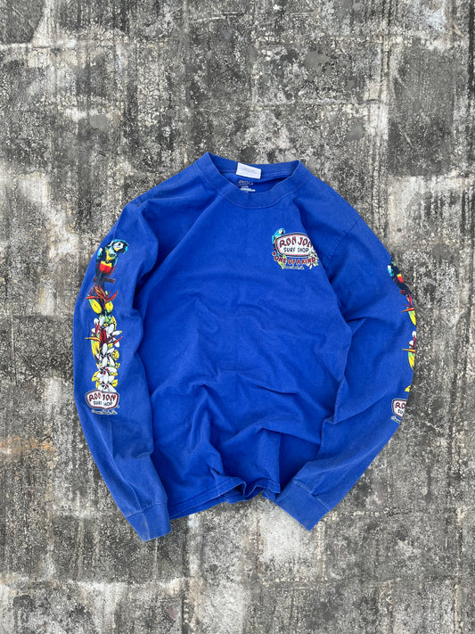 Vintage Ron Jon Surf Shop Full Sleeves Tee (S)