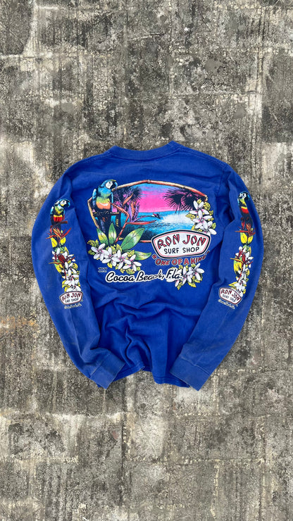 Vintage Ron Jon Surf Shop Full Sleeves Tee (S)